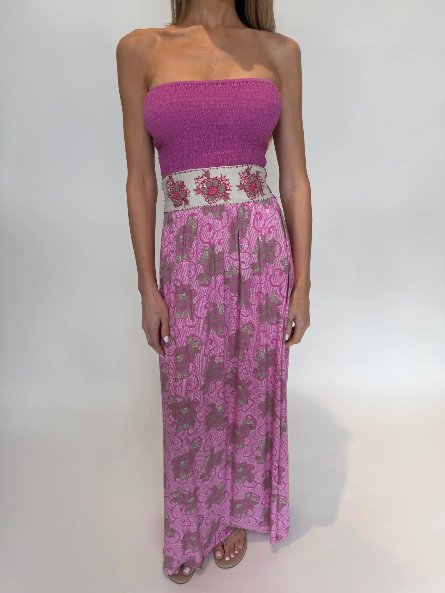 Skemo Batik Maxi Long Dress