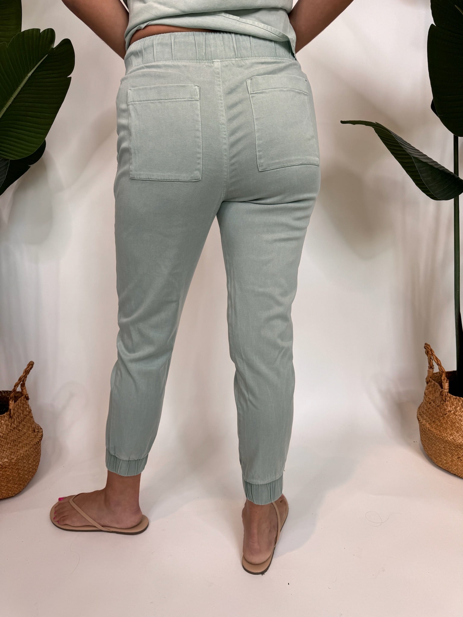 Bella Dahl Pocket Jogger Oasis Green