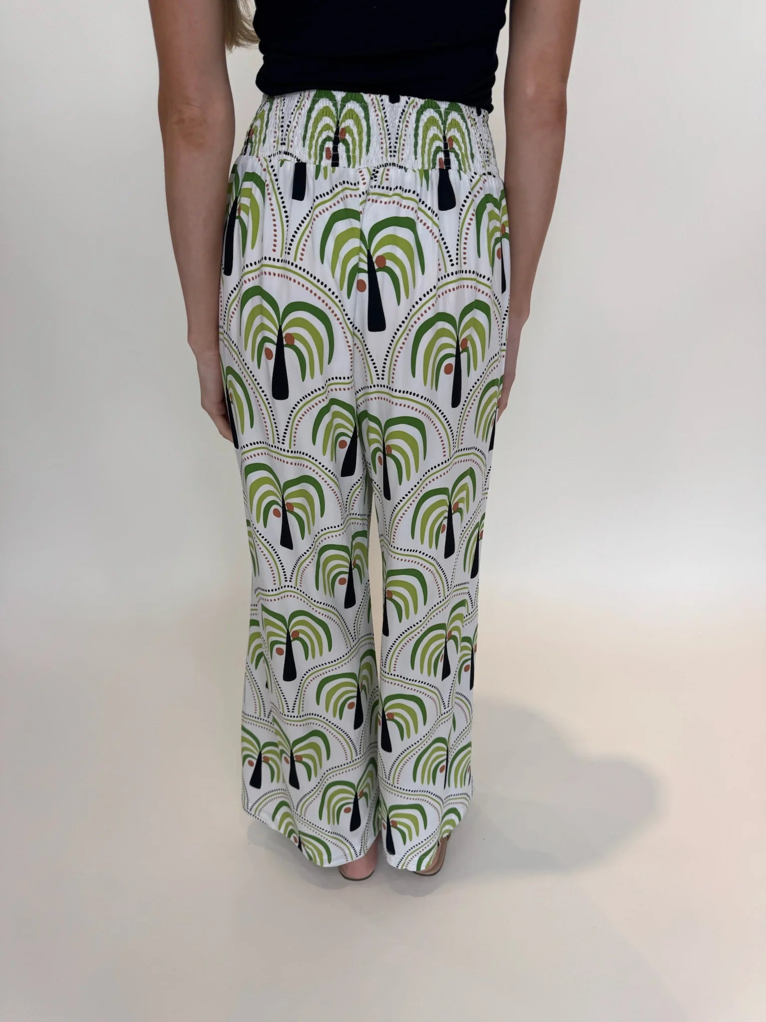 Skemo Nassau Elastic Waist Pant Sunset Print