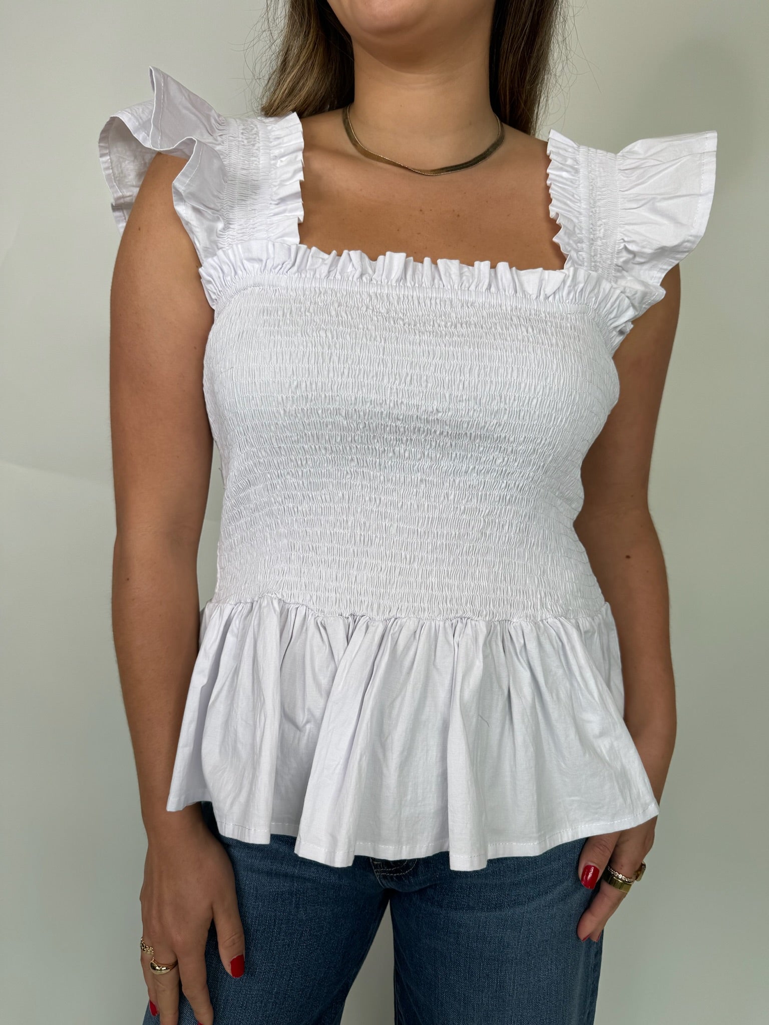 Phie Poplin Riza Top