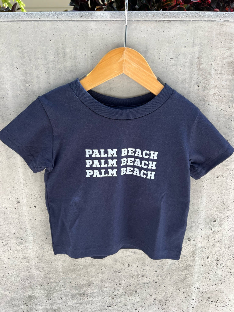 Town Pride Toddler Triple Palm Beach Tee Navy