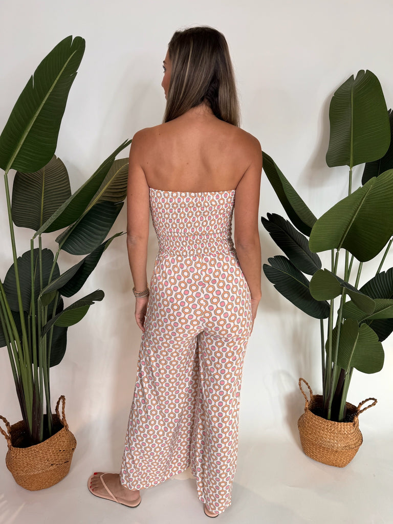 Skemo Twiggy Jumpsuit Coral