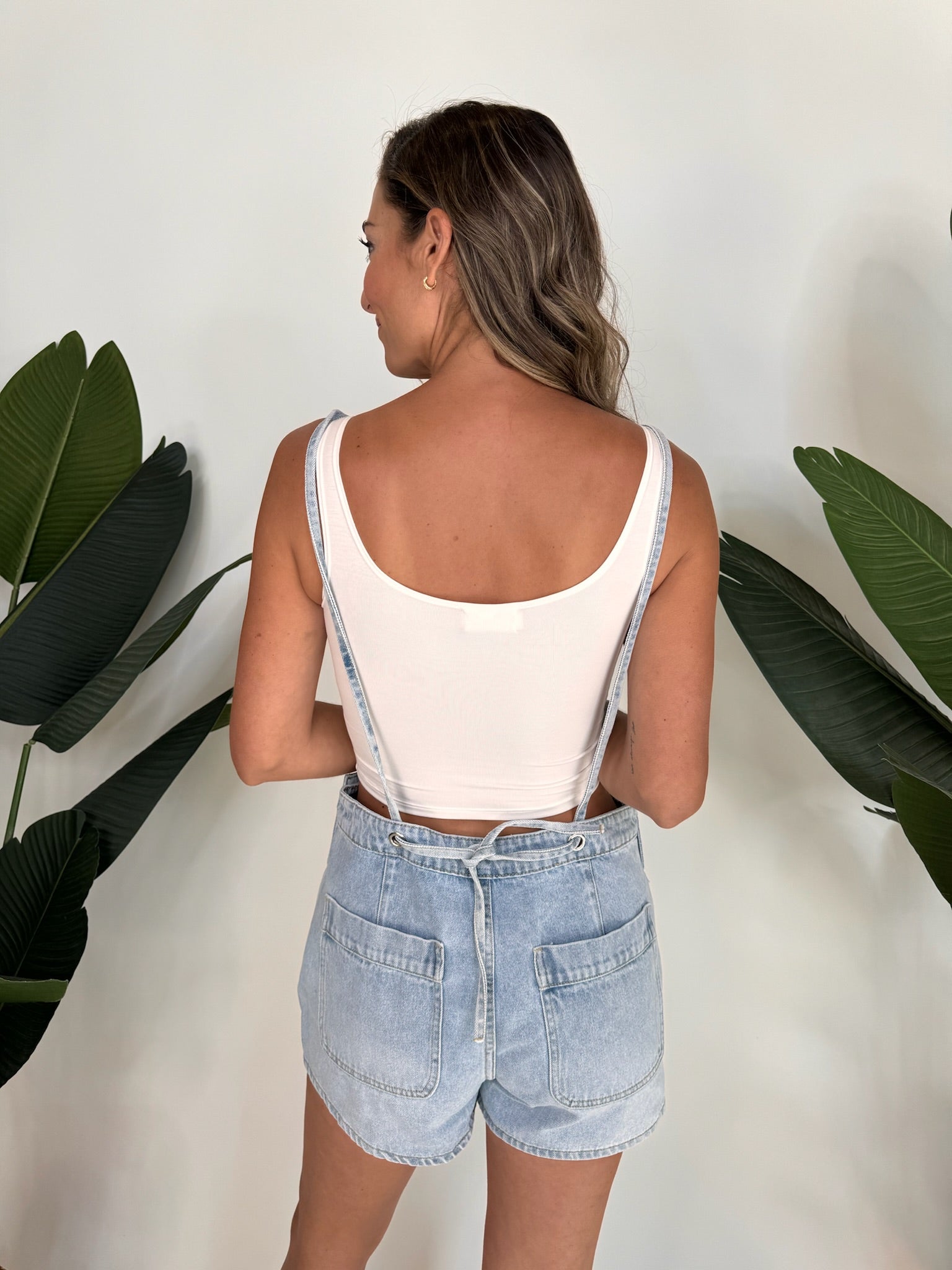 Wishlist Denim Romper