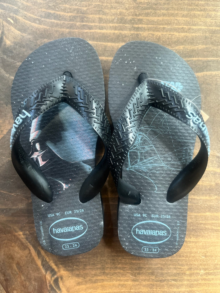 Havaianas Kid Star Wars Black/Blue – Vagabond Apparel Boutique