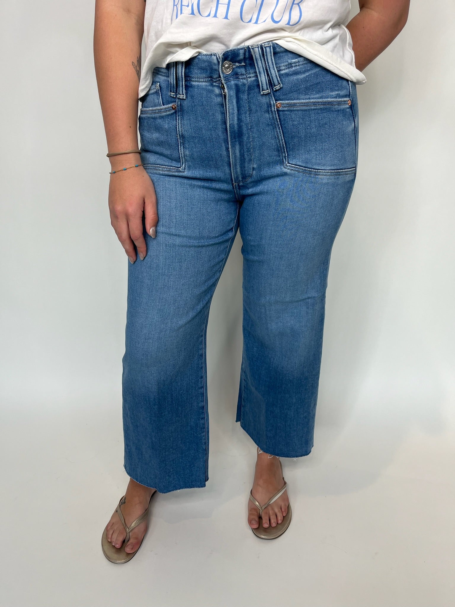 Paige Anessa Wide Leg Jean