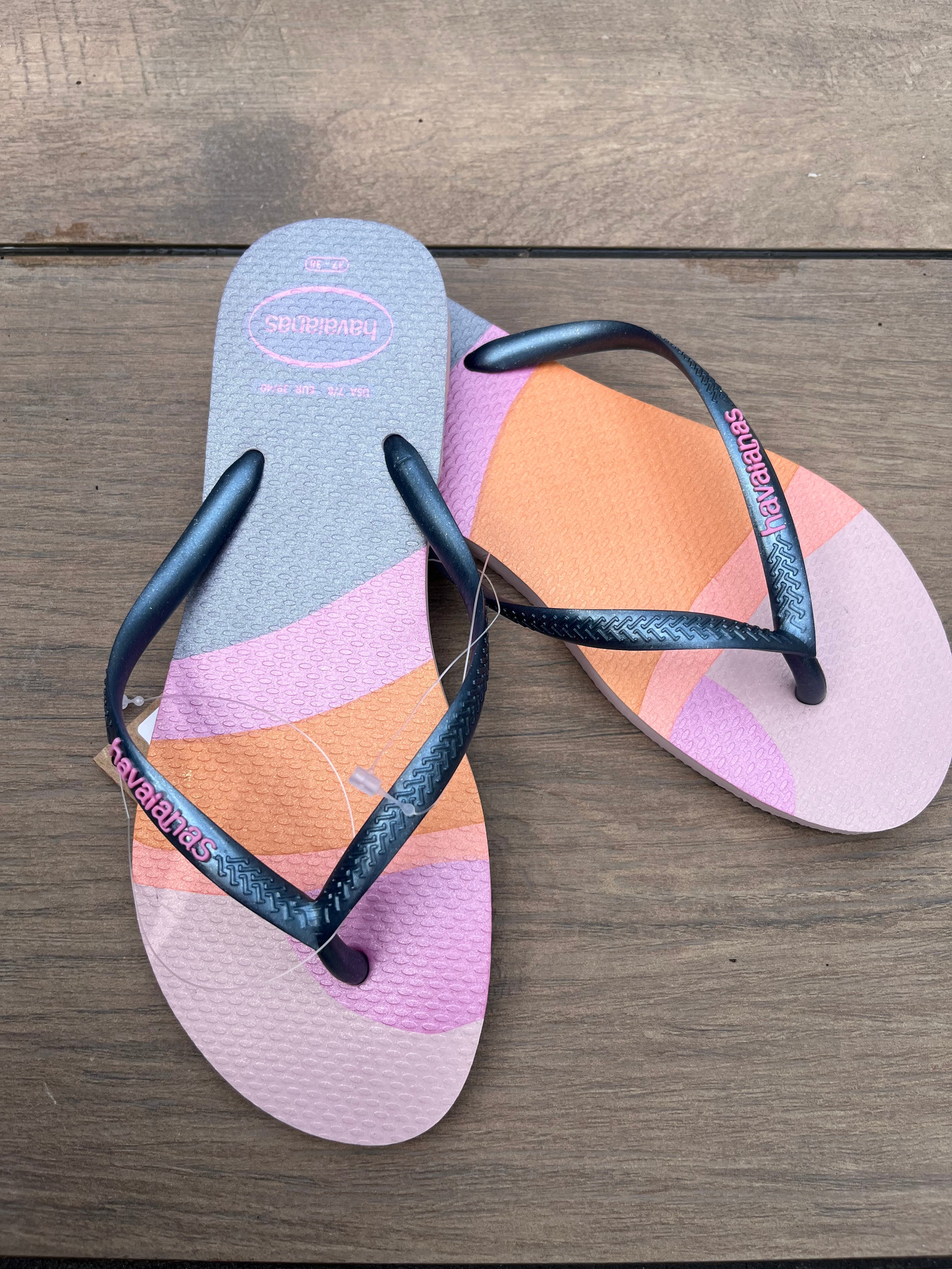 Havaianas Slim Palette Glow Sandal Peony Rose
