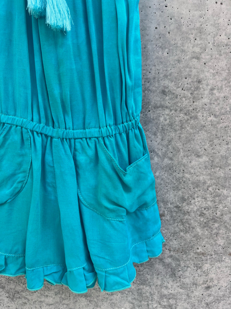 Khush Kid Berry Romper TD Slosh Aqua