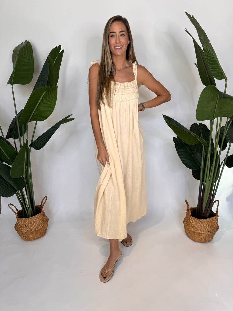 Saltwater Luxe Poppie Midi Dress – Vagabond Apparel Boutique