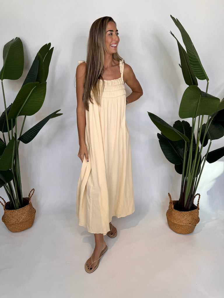 By Together Samara Maxi Dress Natural