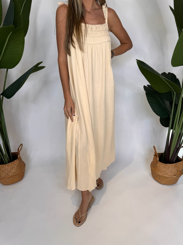 By Together Samara Maxi Dress Natural