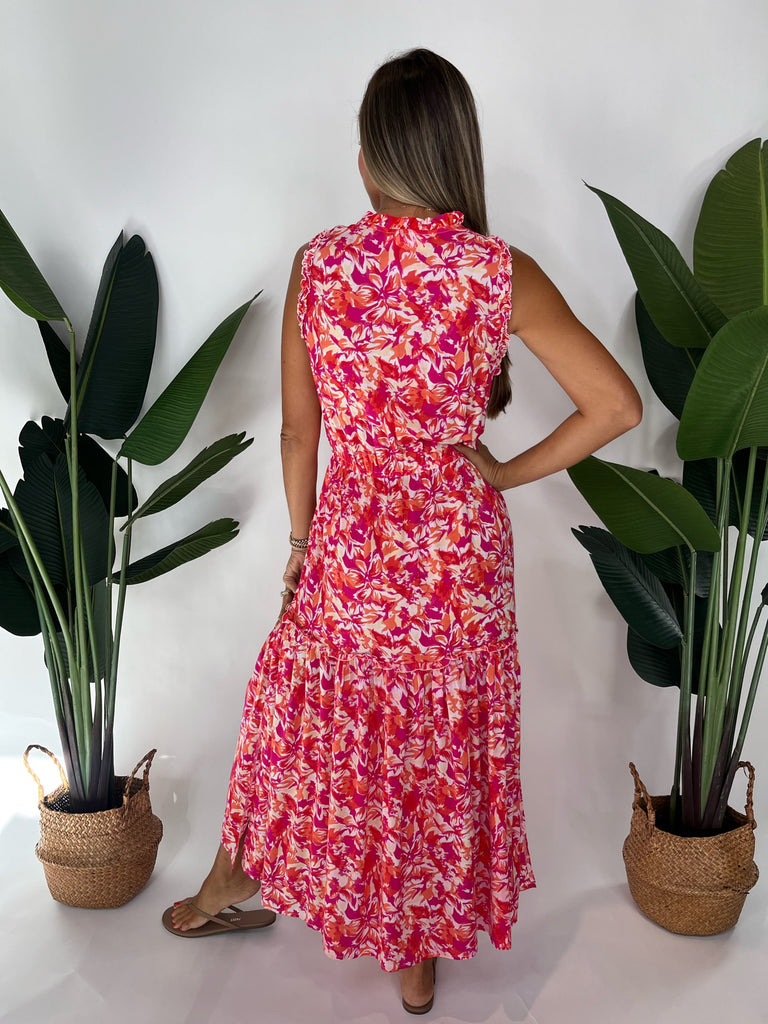 Walker & Wade Alexis Dress Fuchsia