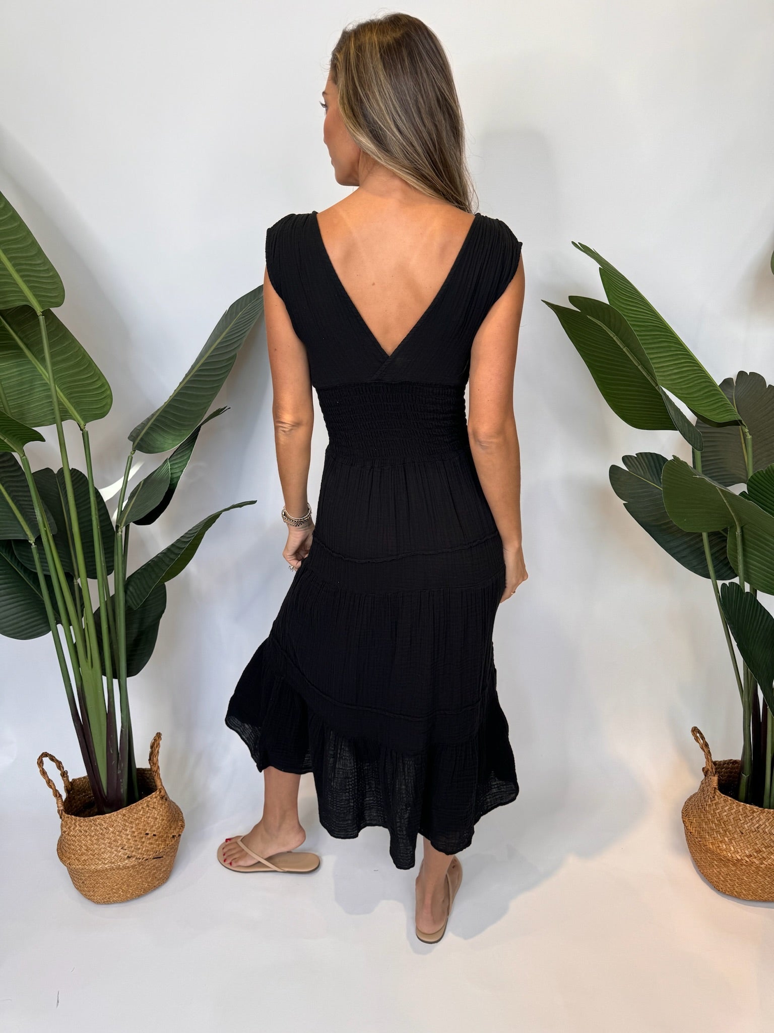 Felicite Smocked Maxi Dress