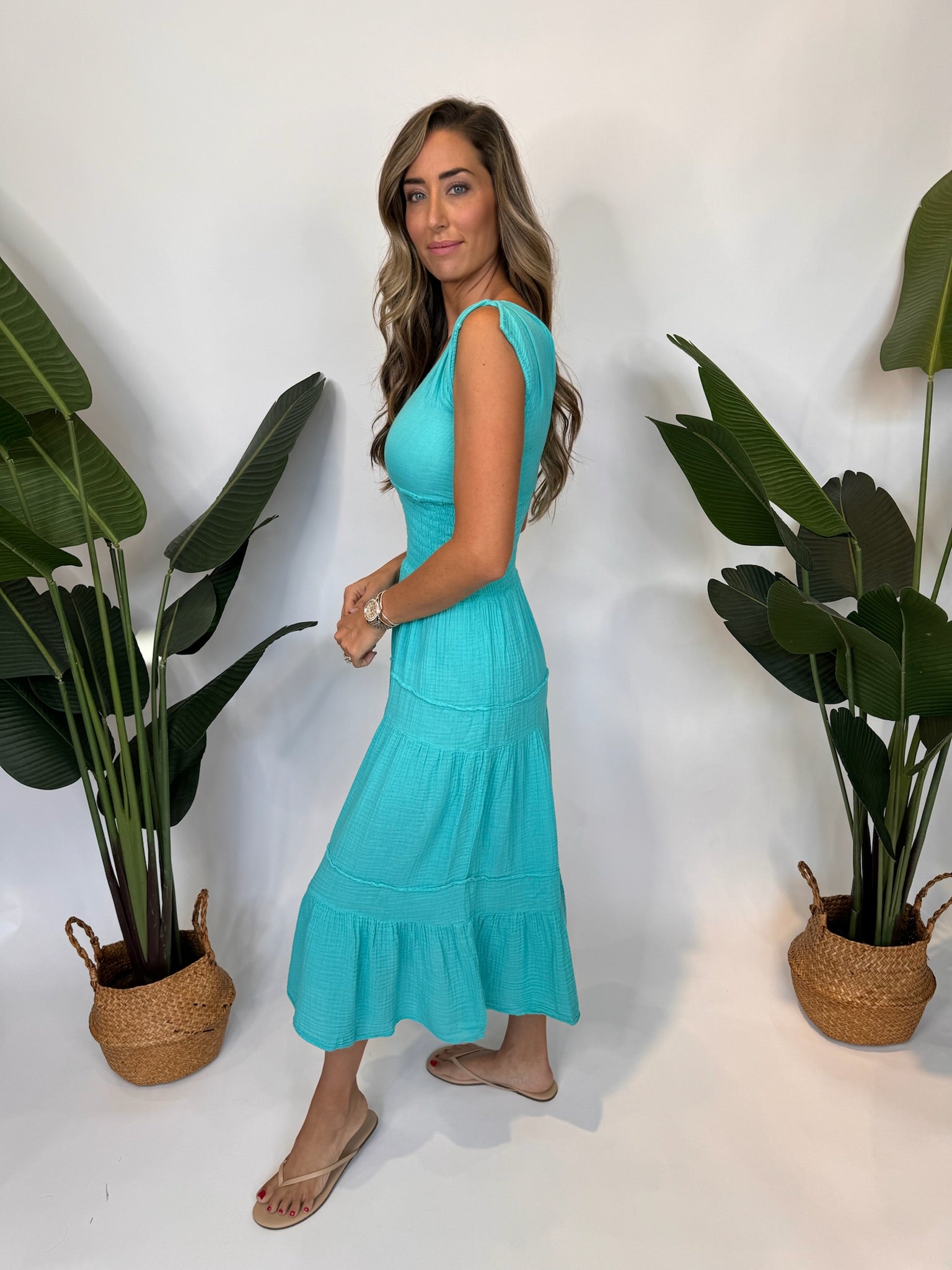 Felicite Smocked Maxi Dress