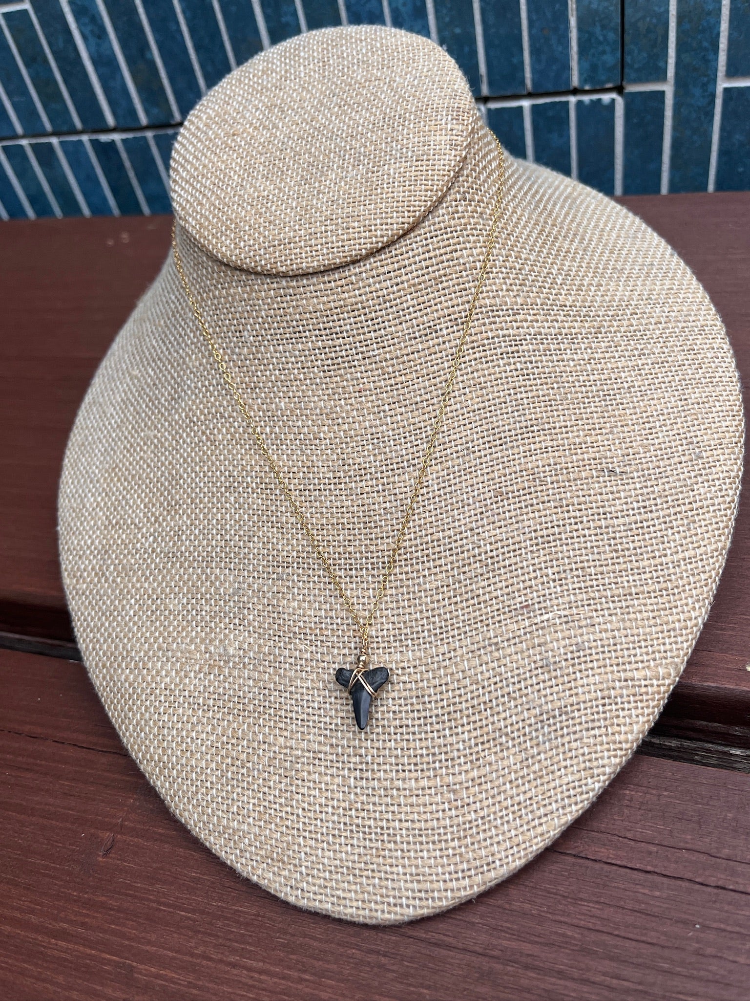 Beachybeads Black Sharktooth Necklacs | Vagabond Apparel Boutique