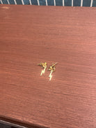 Beachybeads Lightning Ring Stud Earring | Vagabaond Apparel Boutique