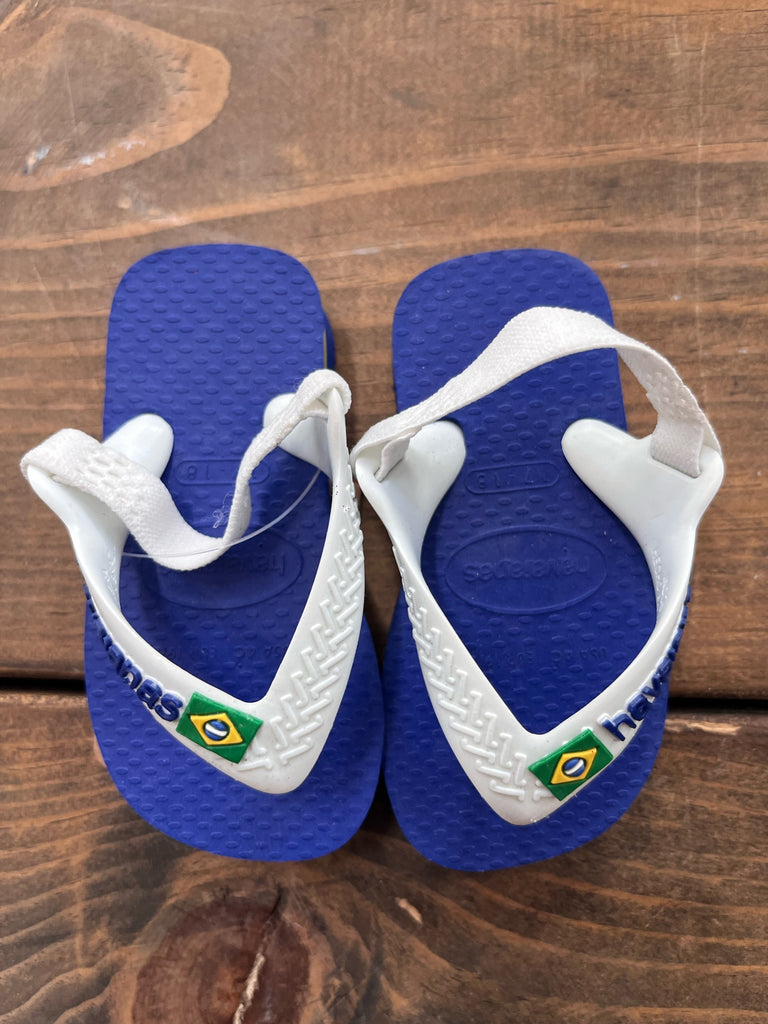 Havianas Baby Brazil Sandal Marine