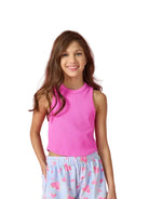 Iscream | Cropped Ribbed Racerbank Tank | Pretty Pink
Vagabond | Apparel | Boutique