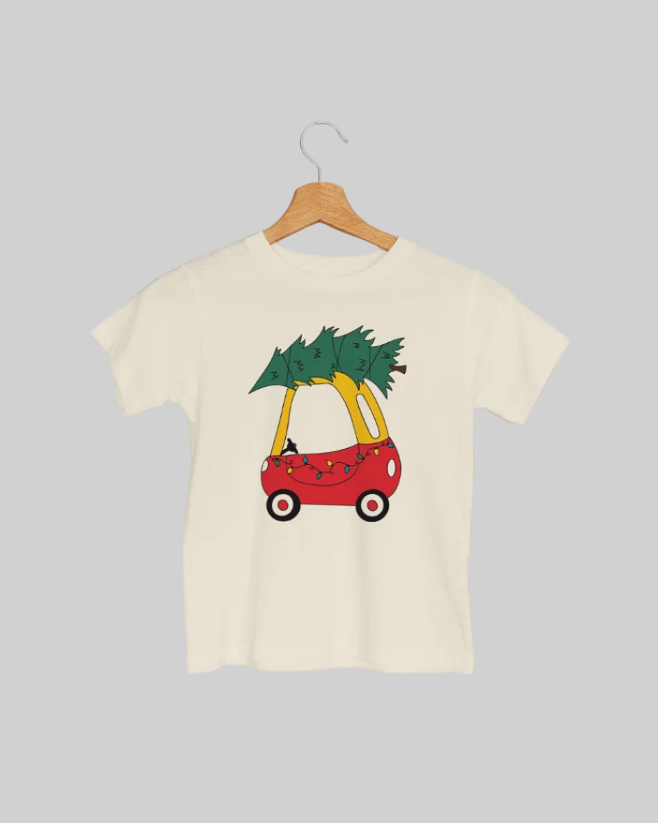 Ivy & Cloth Christmas Tree Toy Car Tee