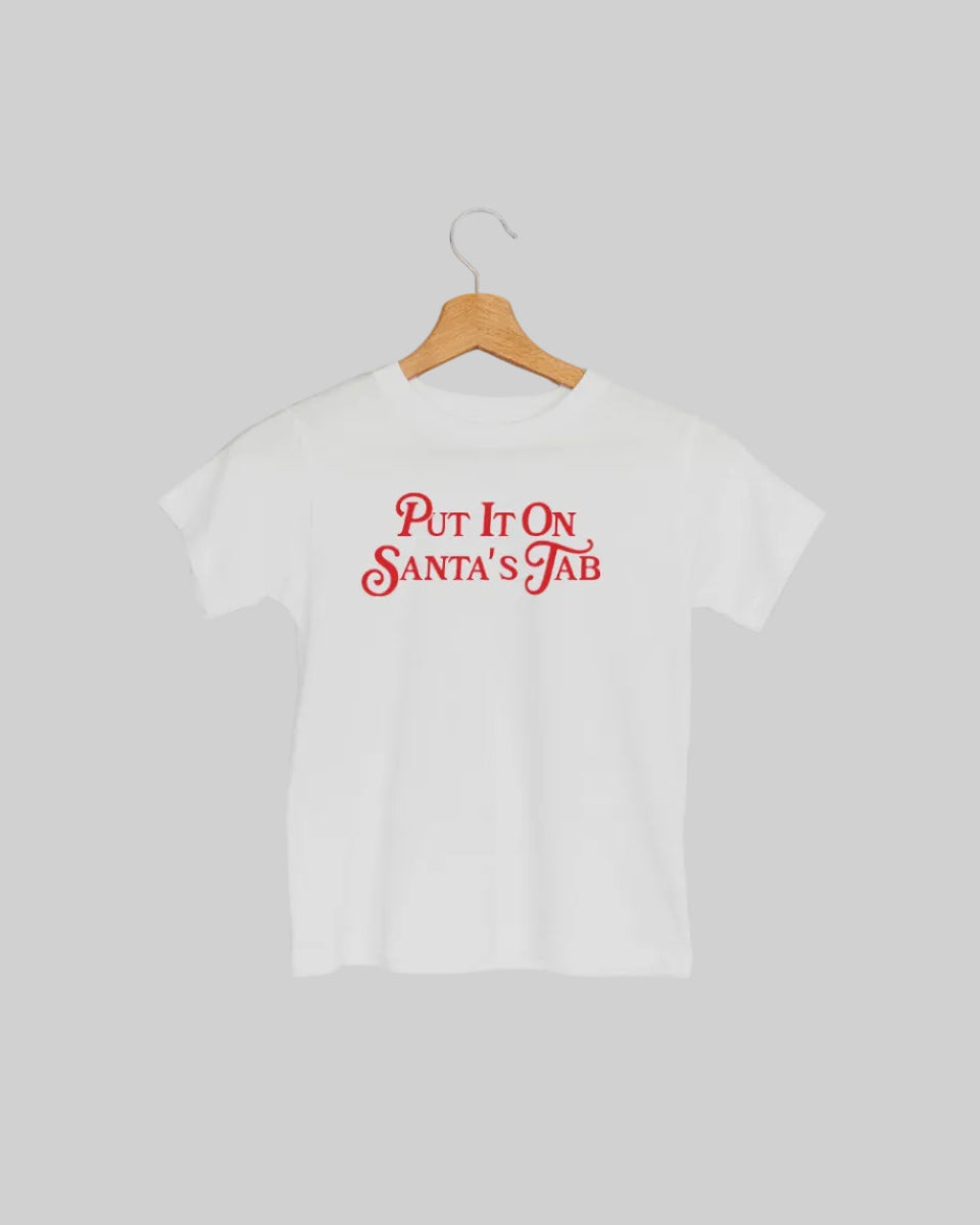 Ivy & Cloth Put It On Santas Tab