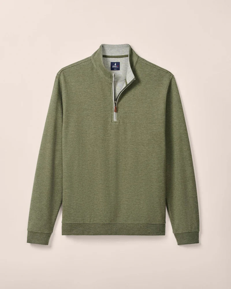 Johnnie O. | Sully 1/4 Zip Pullover  | Sequoia | Vagabond | Apparel | Boutique