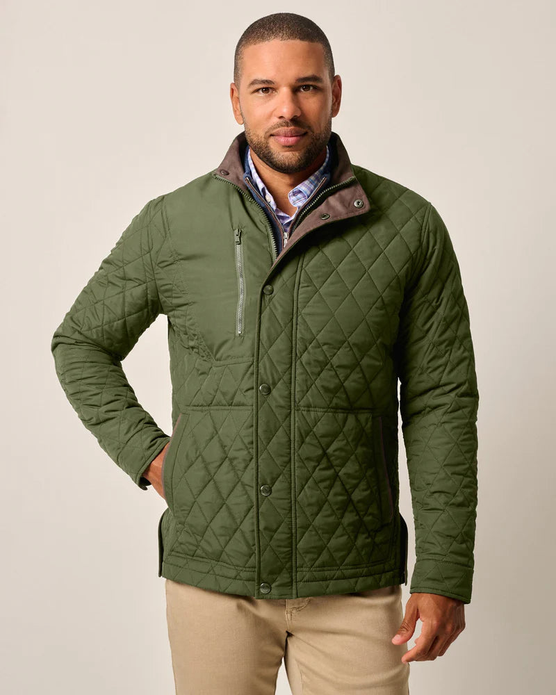 Johnnie O. | Juno Quilted Snap Jacket | Vagabond | Apparel | Boutique
