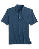 Johnnie O. | Original 4 Button Polo Coastal Wash | Navy | Vagabond | Apparel | Boutique