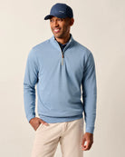 Johnnie O. | Sully 1/4 Zip Pullover | Laguna Blue | Vagabond | Apparel | Boutique