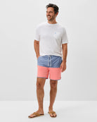 Johnnie O. | Tully Half Elastic 7" Surf Shorts | Model | Vagabond | Apparel | Boutique