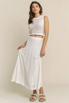 KLD | 2 Piece Knit Vest & Midi Skirt Set | Vagabond | Apparel | Boutique