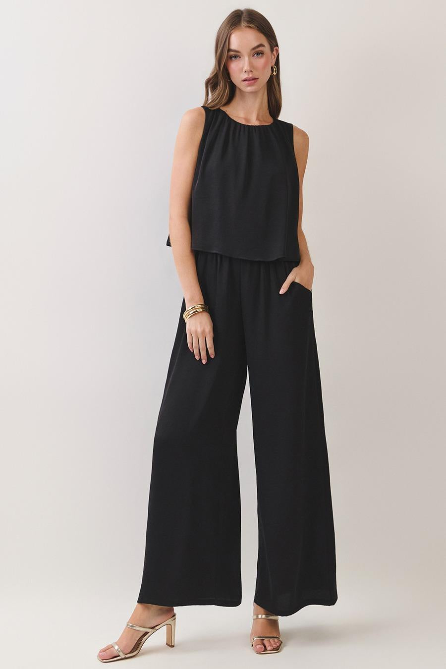 KLD | Flowy Jumpsuit | Vagabond | Apparel | Boutique