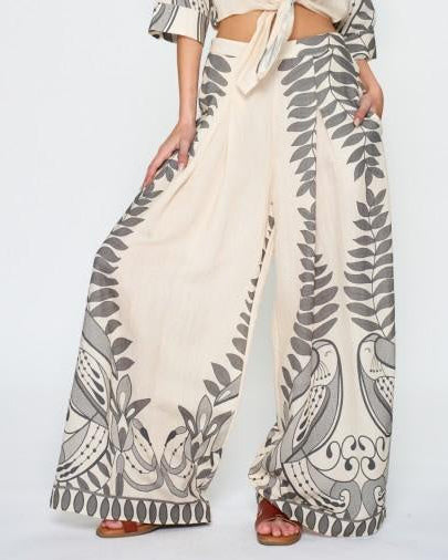KLD | Printed Pant | Vagabond | Apparel | Boutique