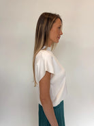 KLD | S/S Drop Shoulder Sweater | Side | Vagabond | Apparel | Boutique