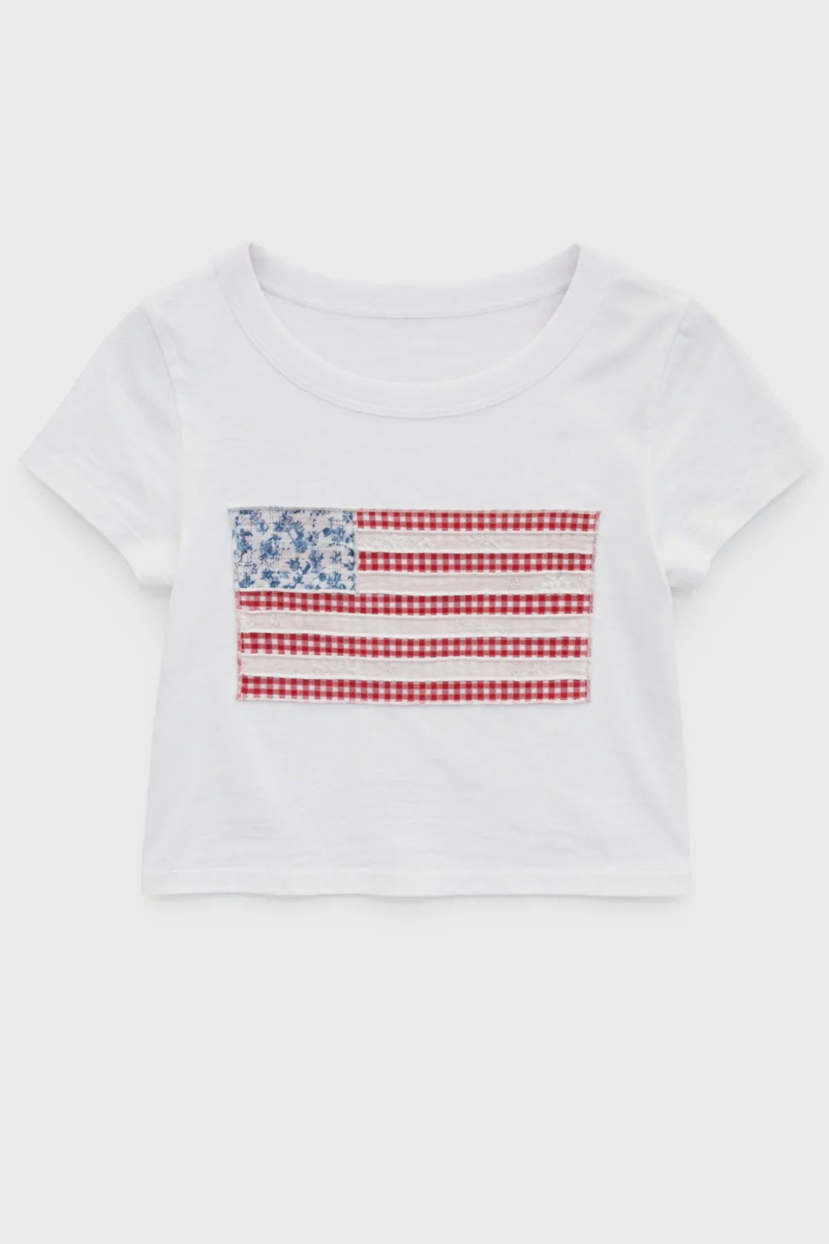 Katie J | Flag Patch Tee | Vagabond | Apparel | Boutique