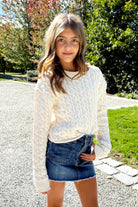 Katie J | Briar Sweater | Oatmeal | Vagabond | Apparel | Boutique