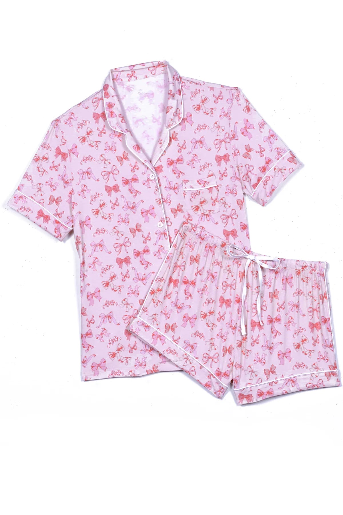 Katie | J |  Lynn |  Set | Bow | Pink | Vagabond | Apparel | Boutique