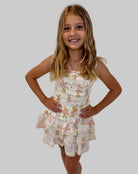 Katie J | Alma Top | Vintage Wildflower | Model | Vagabond | Apparel | Boutique