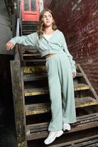 Katie J | Dylan Super Wide Leg Sweatpant | Vagabond | Apparel | Boutique