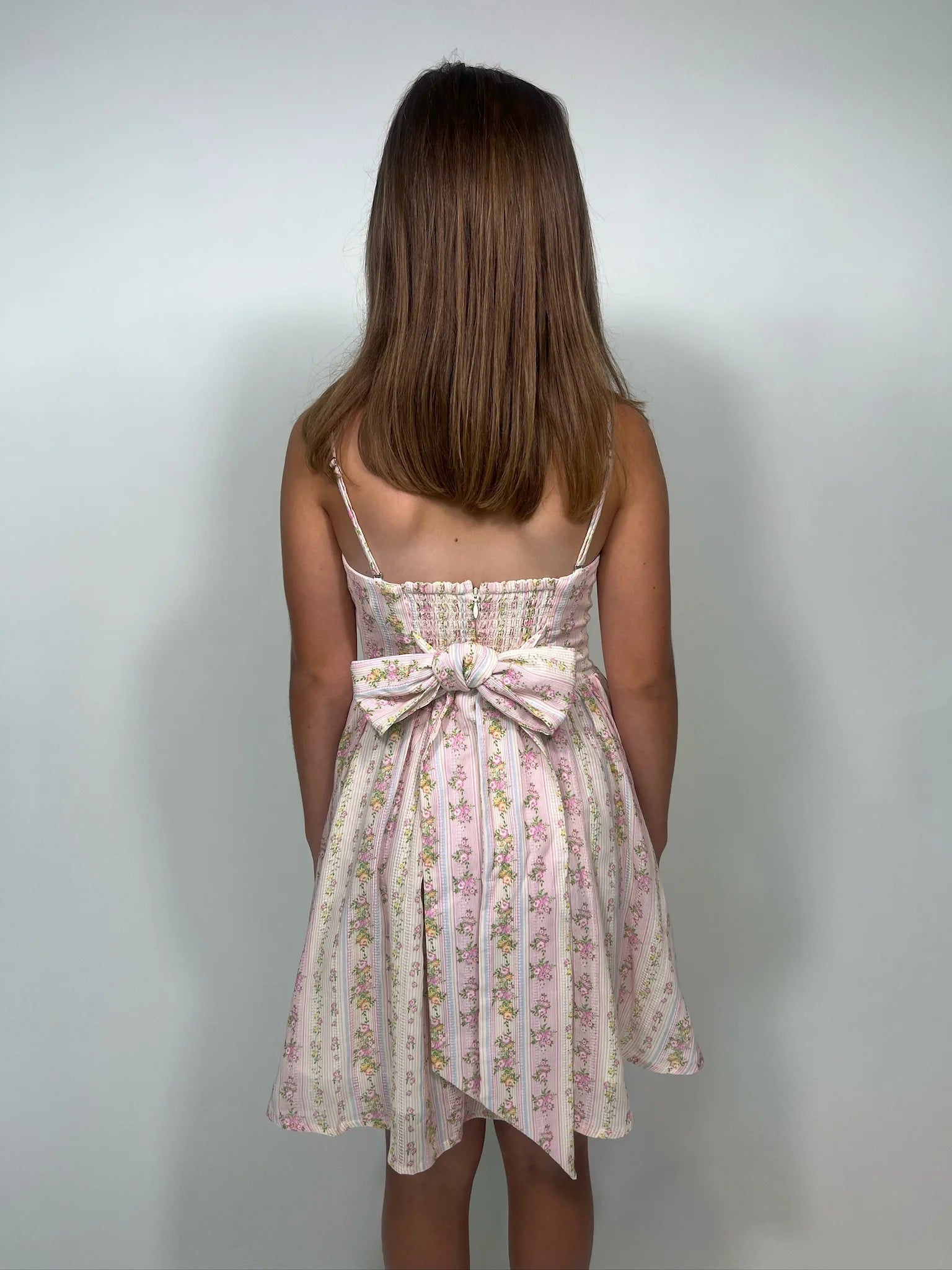 Katie J | Francesca Dress | Back | Model | Vagabond | Apparel | Boutique