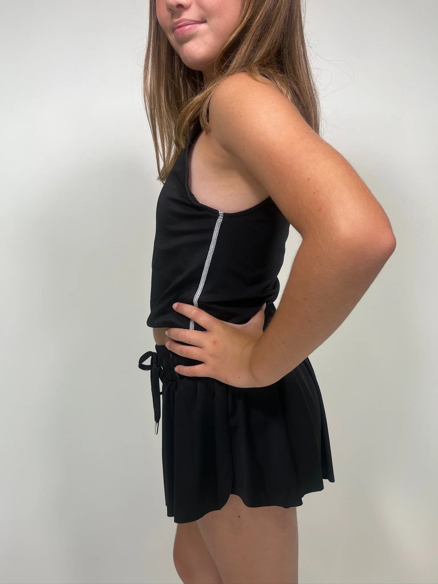 Katie J | Franki Tank | Side | Vagabond | Apparel | Boutique