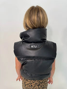 Katie J | Jenny Vest | Model | Back | Vagabond | Apparel | Boutique