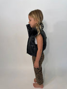 Katie J | Jenny Vest | Model | Side | Vagabond | Apparel | Boutique