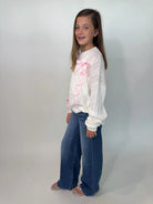 Katie J | Libby Sweater | Side | Model | Vagabond | Apparel | Boutique