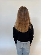 Katie J | Livi Cardi | Black | Back | Vagabond | Apparel | Boutique