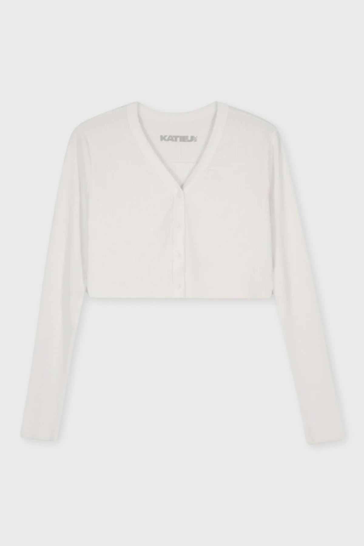 Katie J | Livi Cardi | White | Vagabond | Apparel | Boutique