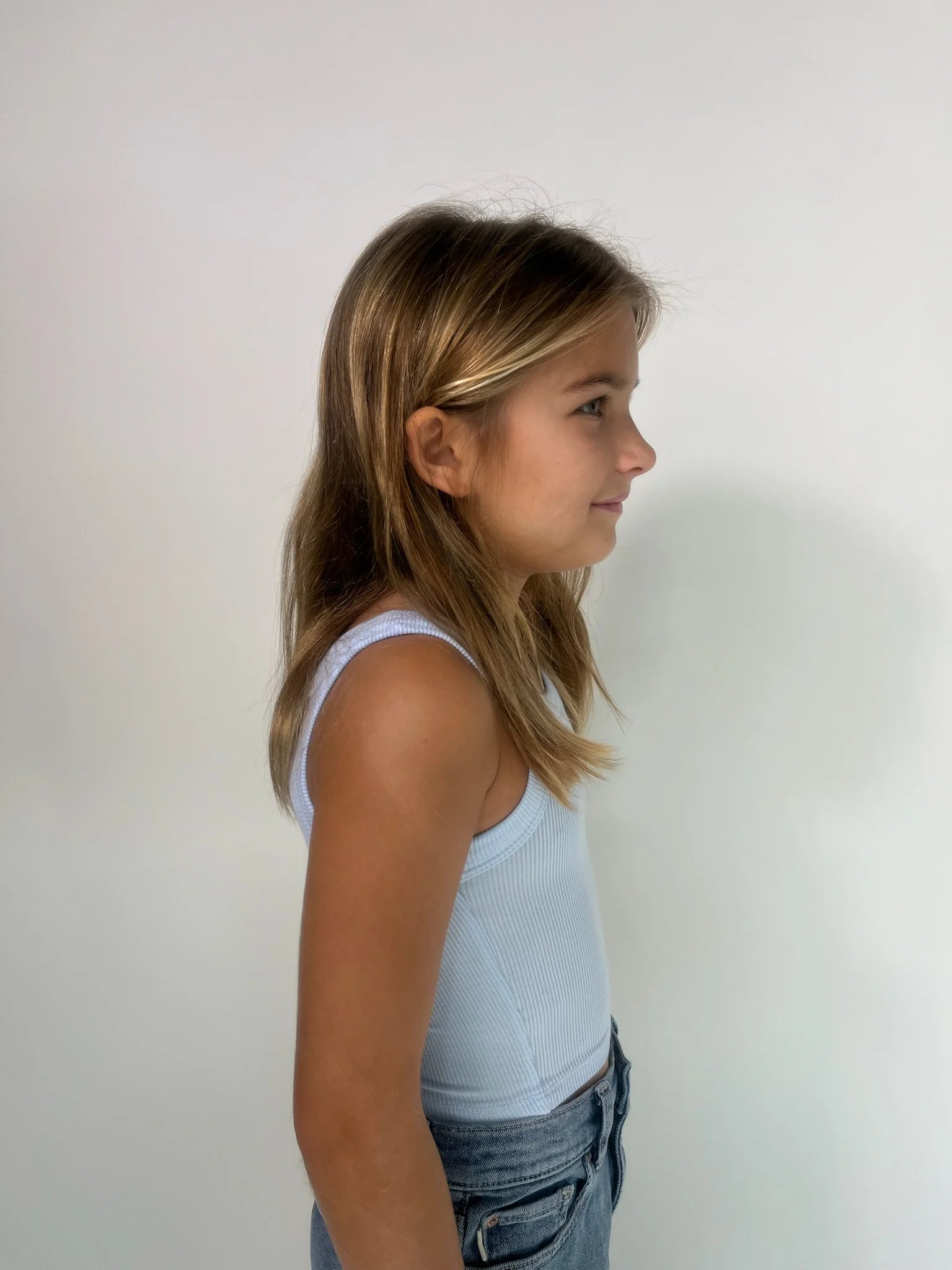 Katie J | Livi Tank | Baby Blue | Side | Vagabond | Apparel | Boutique