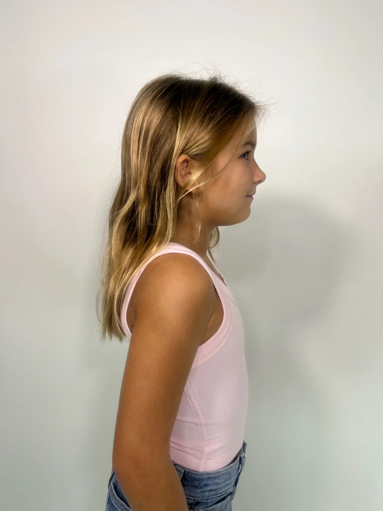 Katie J | Livi Tank | Pink | Side | Vagabond | Apparel | Boutique