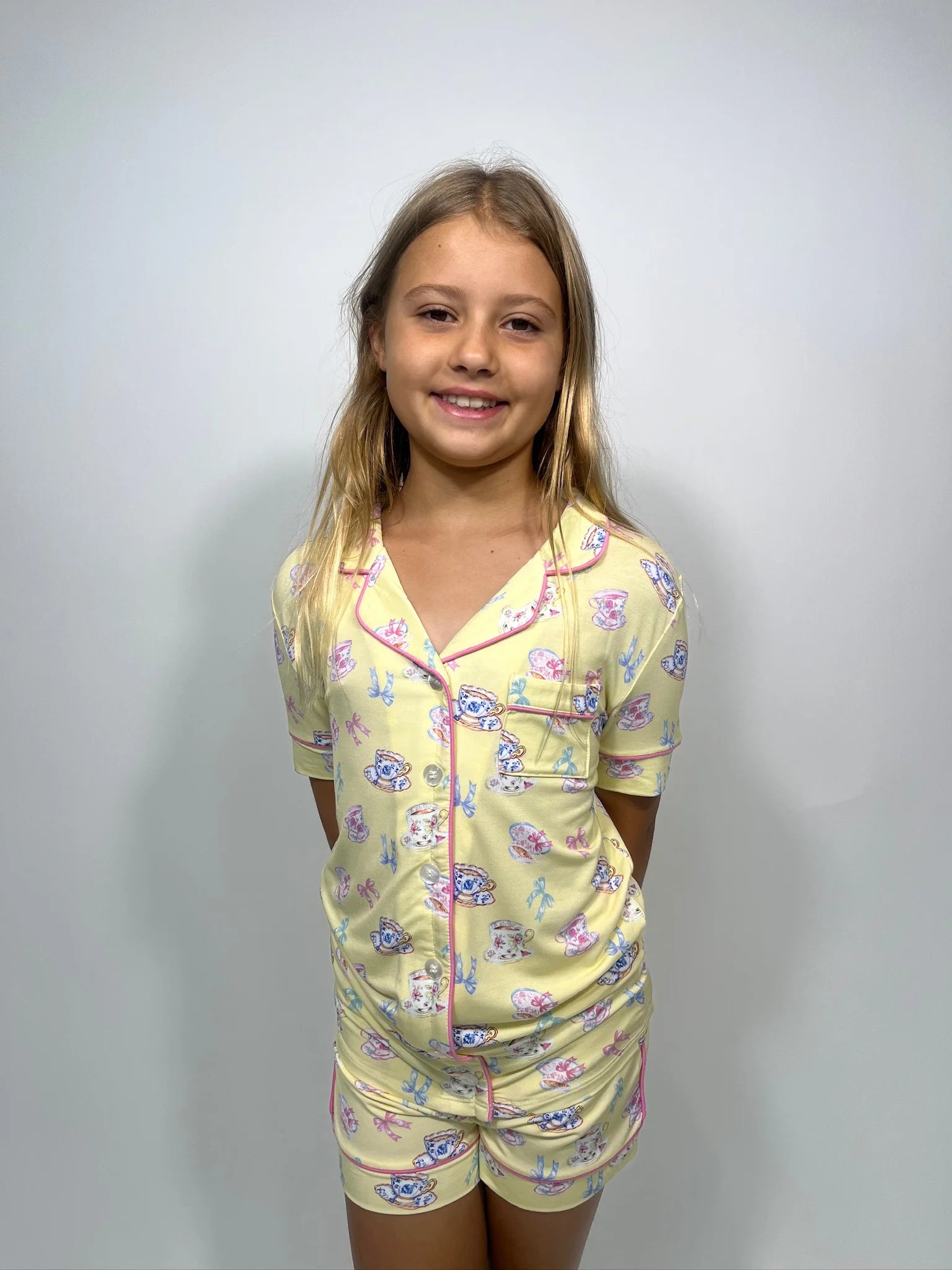 Katie J | Lynn Lounge Set | Teacup | Front | Vagabond | Apparel | Boutique