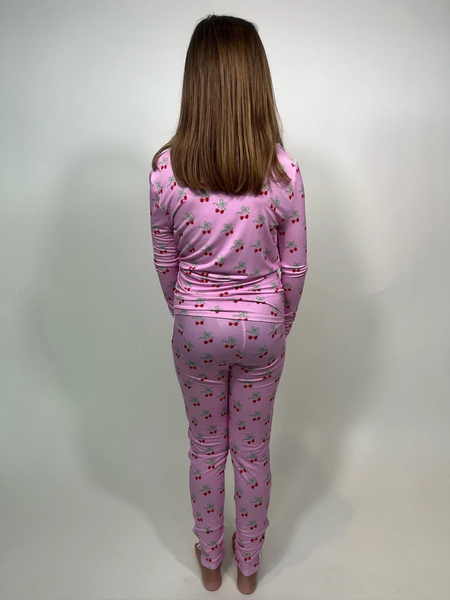 Katie J | Maia Lounge Set | Cherry Bow | Back | Vagabond | Apparel | Boutique