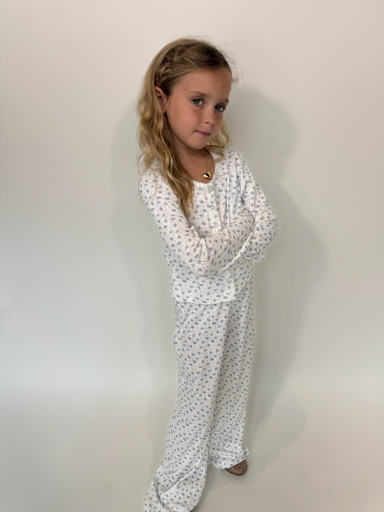 Katie J | Marina Pointelle Lounge Pant | Side | Vagabond | Apparel | Boutique