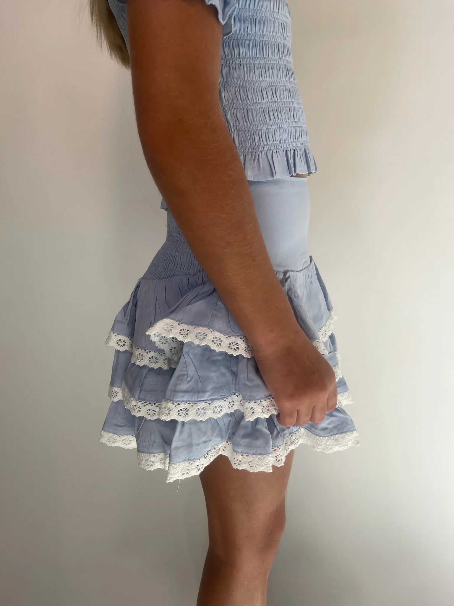 Katie J | Melody Skirt | Side | Vagabond | Apparel | Boutique